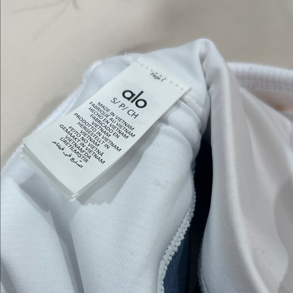 ALO [soldout] better together airbrush bra in bluestone - Picture 4 of 5